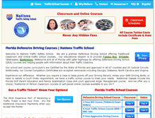 Tablet Screenshot of nationstrafficschool.com